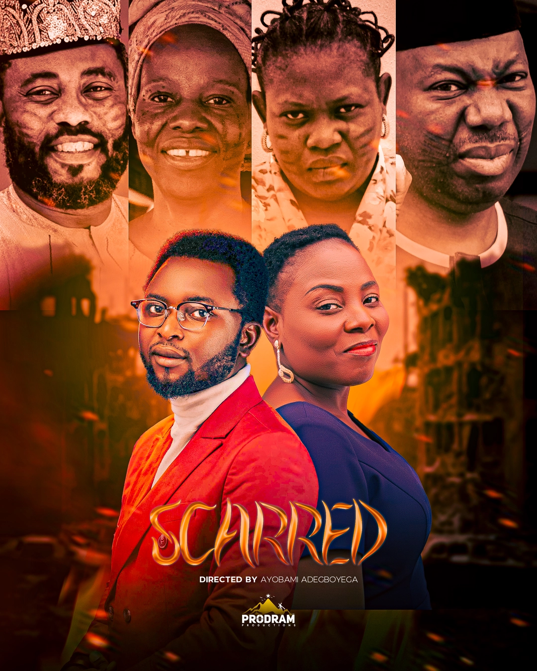 SCARRED poster